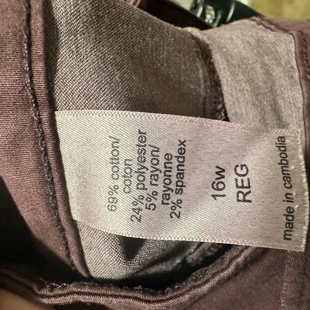 Maurice’s Maroon Skinny Pants - Picture 6 of 7